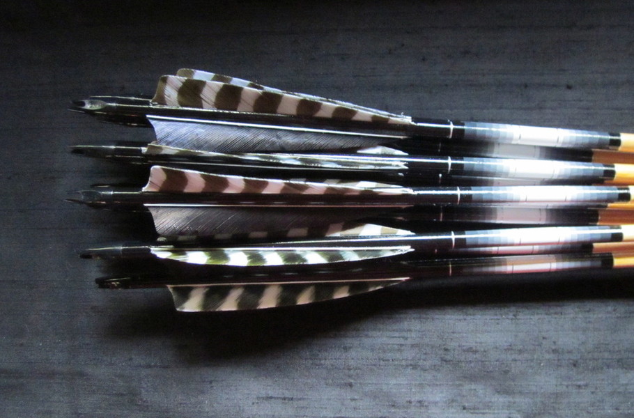 Northwest Archery LLC - Custom Deluxe Arrows - Traditional Archery - Arrows  made by Suzanne St.Charles